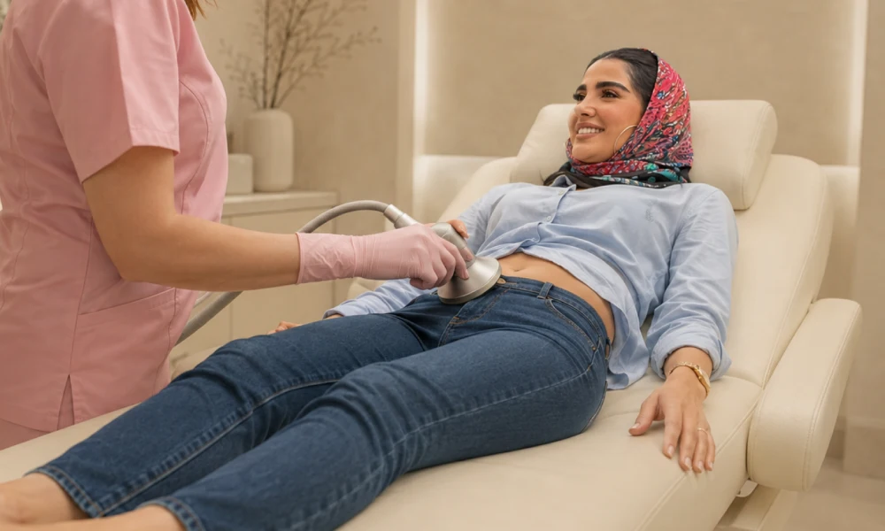 انجام خدمات لاغری با دستگاه در مرکز لاغری